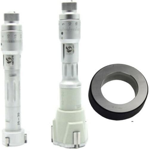 6-100mm 0.001mm Three-Point Internal Micrometers Three Point inside Micrometer Internal Diameter Micromter Measuring Tool