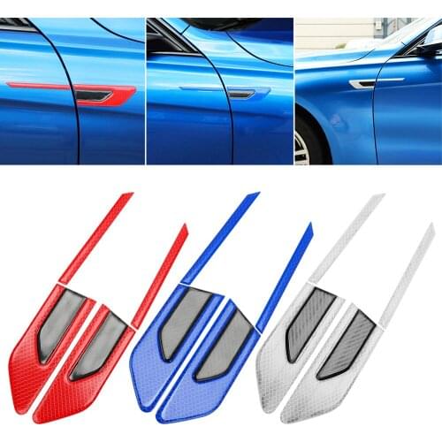 Car Reflective Strips Leaf Board Trim Sticker For opel astra j volvo xc60 bmw e92 ford focus mk3 peugeot 406 vectra