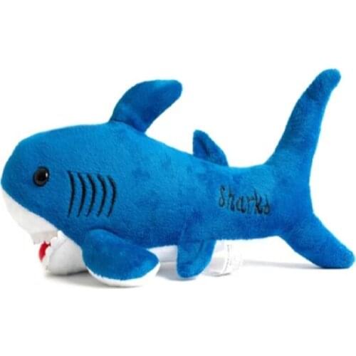 Baby Shark Shark Plush Toy 30 cm Blue Pink Gray Colors Stuffed Sleeping Companion Animal Figure Cushion Toy Gift