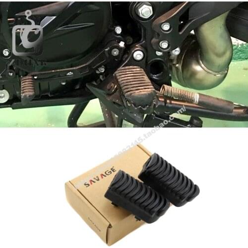 For BMW F800GS 2008-2017/ F700GS 2013-2017 /F650GS 2009-2012 Motorcycle Front Footpeg Plate Footrest Rubber