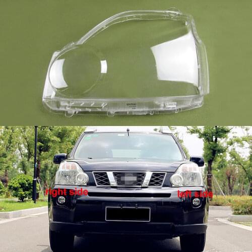 For Nissan X-Trail 2007 2008 2009 2010 2011 Headlights Cover Headlights Shell Mask Transparent Cover Lampshdade Headlamp Shell