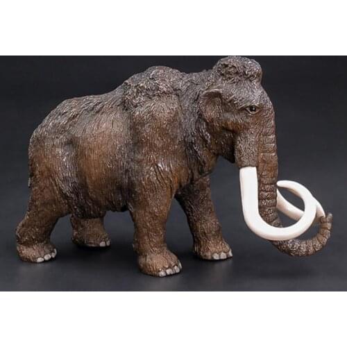 Home soft decoration Animal model the prehistoric creature mammoth and mammoth in the ancient ice age