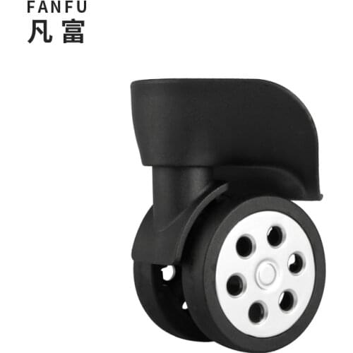 Quality Suitcase Black Casters Repair Replacement Suitcase Wheel 360 Degree Rotating Universal Wheel Silent Caster Accessories