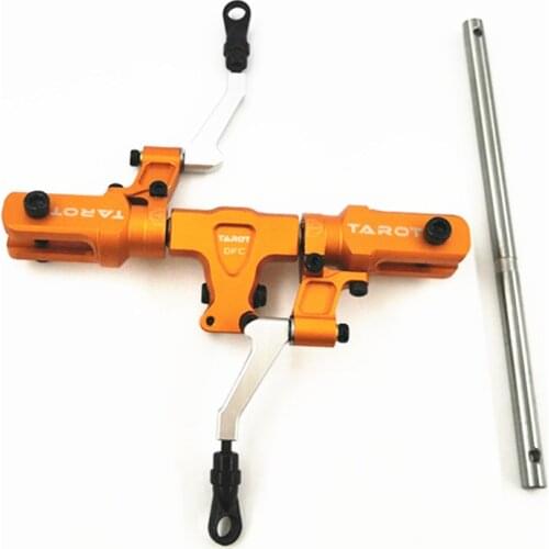 Tarot-RC 450DFC Main Rotor Head Set Black TL48025-01 Silver TL48025-02 Orange TL48025-03 For Tarot 450DFC Helicopter Rc Planes