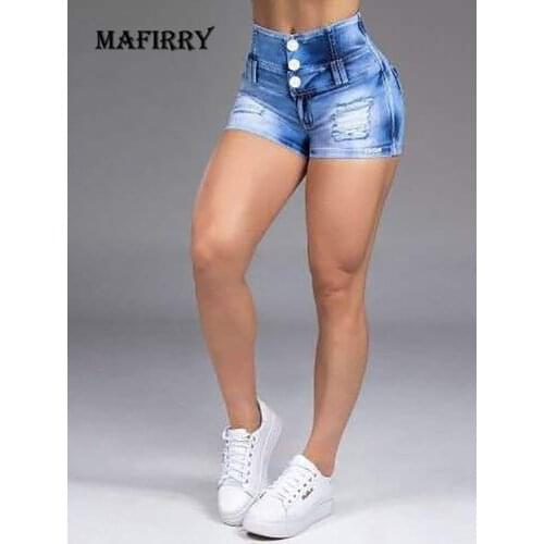 Женские завышенные шорты MAFIRRY China At AliExpress