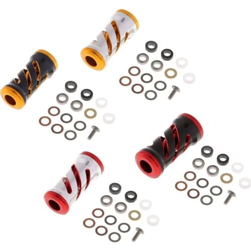 CNC Metal Spinning Fishing Reel Handle Knob with Supplied Fittings 4 Colors Fishing Tackles