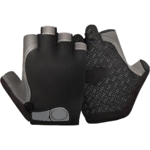 Unisex Multifunctional Half-Hand Breathable Enhanced Friction Force Non-Slip Adjustable Cycling Powerlifting Gloves