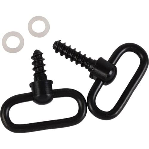 New 2-Pack QD Tactical Strap Buckle Black Wooden Brace Ring Outdoor Tools Camping Hiking