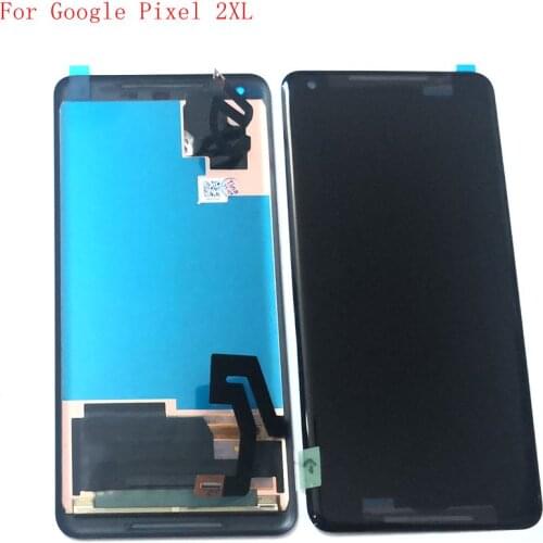 Original New Amoled For Google Pixel 2 XL Lcd Display Screen+Touch Glass Digitizer Full pixel 2xl lcd pixel2 xl