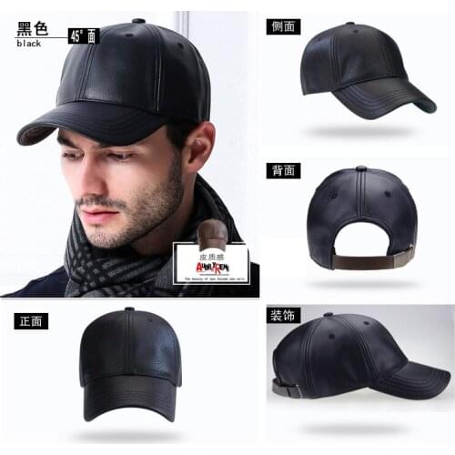 Hat autumn and winter mens baseball cap middle-aged and elderly fashion outdoor leisure cap