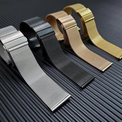 Metal Stainless Steel Milanese Strap for Huami Amazfit GTS Wrist Band for Amazfit GTR Stratos 3 Bip Watch Bracelet Watchband