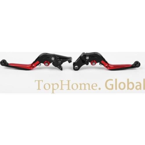 CNC Foldable&Extendable Brake Clutch Levers For HONDA CB599 CB600 HORNET 1998-2006 Red/Black 1999 2000 2001 2002 2003 2004 2005