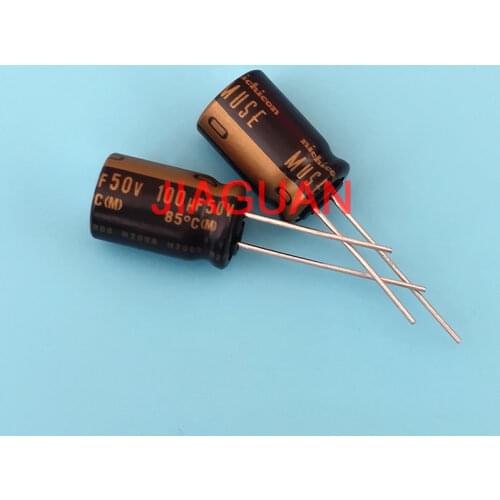 10PCS NEW NICHICON MUSE KZ 100UF 50V 12.5X20MM 50V100UF Nichicon KZ 100UF/50V 100UF50V PCM5