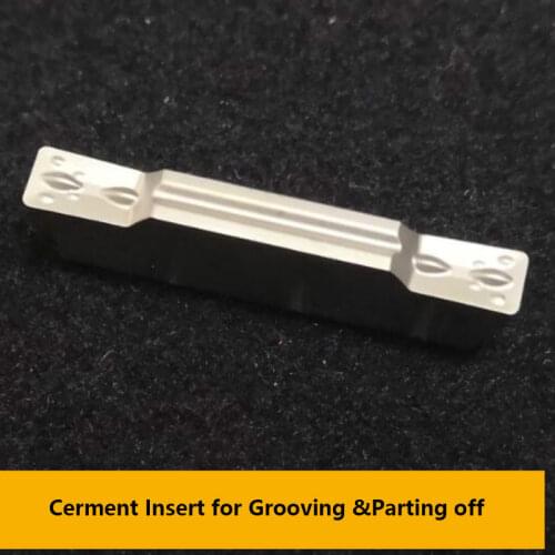 10pcs MGMN300-M DC530 Cerment Inserts 3mm Blade CNC Lathe Plate Grooving Parting off Cutter Tool