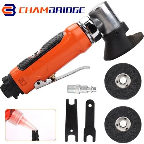 2 Inch 15,000 RPM Pneumatic Angle Grinder High-speed Air Angle Die Grinder for Machine Polished Cutting With Accessories