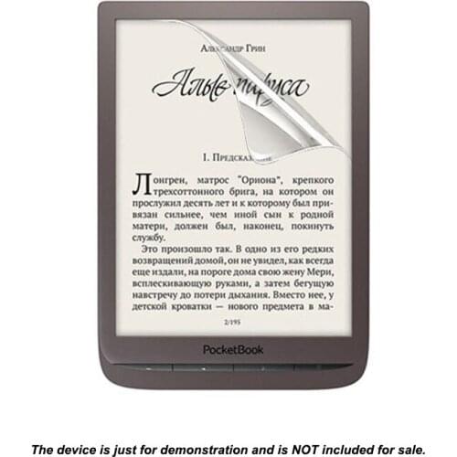 2x Clear LCD Anti-Scratch Screen Protector Guard Cover Shield Film Skin for PocketBook 740 InkPad 3 7.8" Accessories