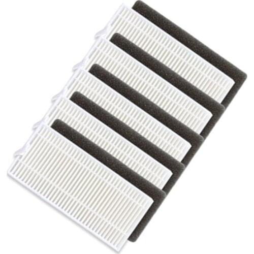 5x Robotic HEPA Filters + 5x Sponge Filter Kit for Eufy RoboVac 11 Eufy RoboVac 11c Robotic Vacuum Cleaner