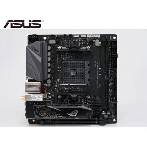 USED original motherboard for for ASUS ROG STRIX X470-I GAMING Socket AM4 DDR4 64G USB3.1 HDMI M.2 X470 Desktop motherboard