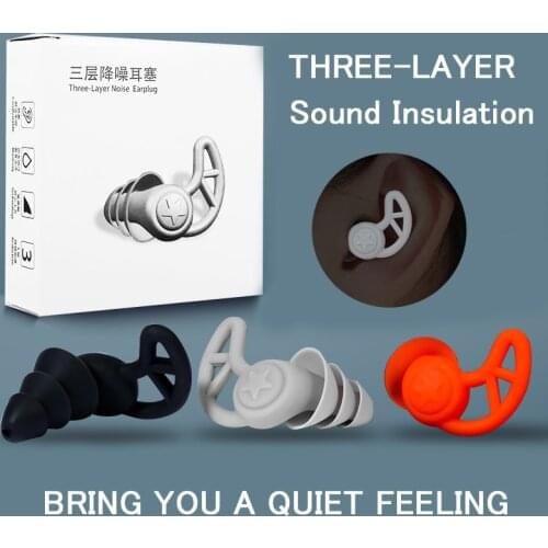 Ear Plugs Earplugs Sleeping Tapones Para Dormir Soft Earplug Noise Reduction Oordoppen Sleep Anti Noise Silicone Tapones Oidos