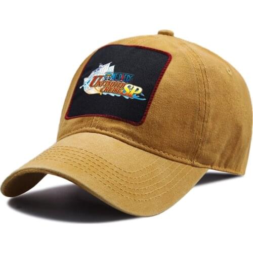 One Piece Cartoon Printed Baseball Caps Adjustable Summer Snapback Hat Baseball Hip Hop Cotton Cap Outdoor Fashion Riding Hats