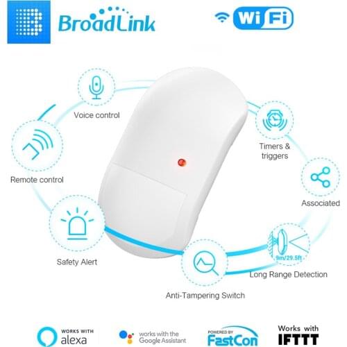 Broadlink PIR3-FC Smart Motion Sensor Kit Home Automation PIR Security Detector Alarm S3 Hub Required Via Braodlink APP