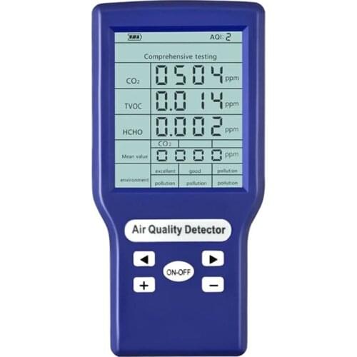 Digital CO2 Sensor PPM Meter TVOC Carbon Dioxide Air Quality Detector Analyzer