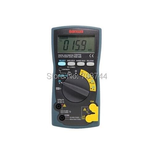 SANWA CD772 Digital Multimeters/Standard Type Backlight Temperature Measurement