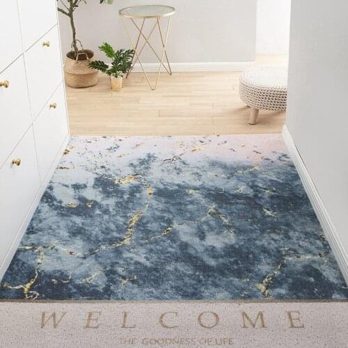 Europe Style Door Mat Home Bathroom Mat Kitchen Mat Hallway Entrance Door Mat Carpet Anti-slip Custom Cuttable PVC Mats Carpet