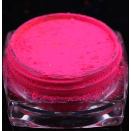 12Pcs Fluorescent UV Pigment Powder Black Light Reactive Luminous Resin Pigment A0KD