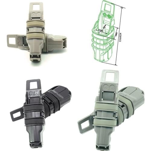 FMA Heavy Duty Airsoft Fast Pistol Mag Magazine Attach Molle Pouch Holder
