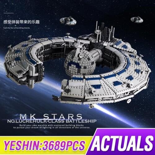 Mould King Building Blocks Star Plan The Class Battleship Droid Control Ship MOC-13056 Assemble bricks Kids Toys Christmas Gifts