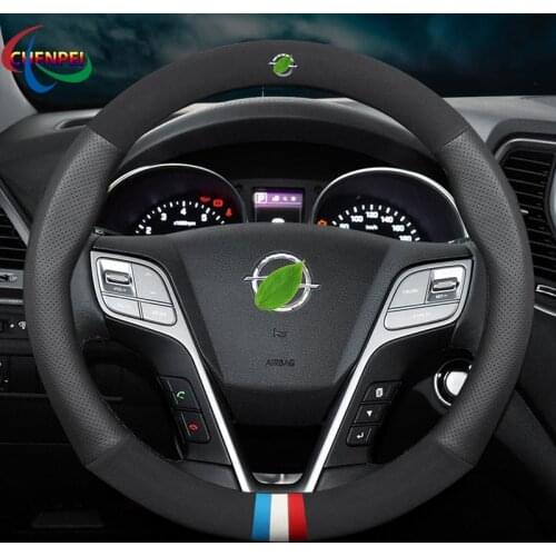 Car Steering Wheel Cover For OPEL Antara Astra GTC Zafira Insignia Meriva Karl Corsa Grandland X Vectra Car Interior Accessories