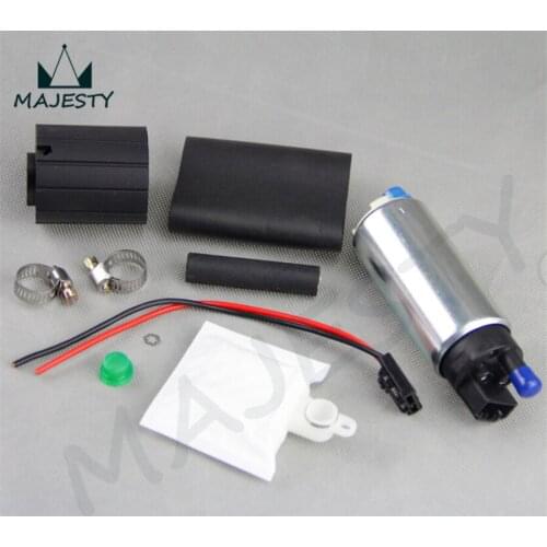 255 LPH High Performance Fuel Pump kit For 341 342 EVO STI DSM S14 S15 silver