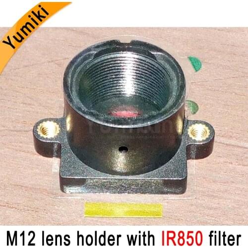 Yumiki M12 Lens Mount MTV Security CCTV Camera m12 Lens Holder Bracket with IR850nm filter