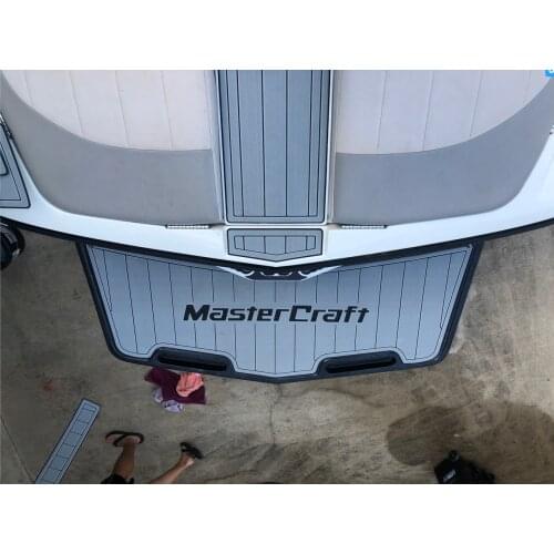 MasterCraft Boat Swim Platform Cockpit EVA Faux Teak Decking Floor Pad