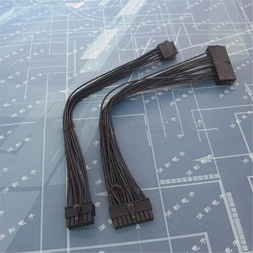 For HP Z440 Z640 Mainboard Power Conversion Cable 24 to 18/ 8 to 12pin Support ATX Power supply