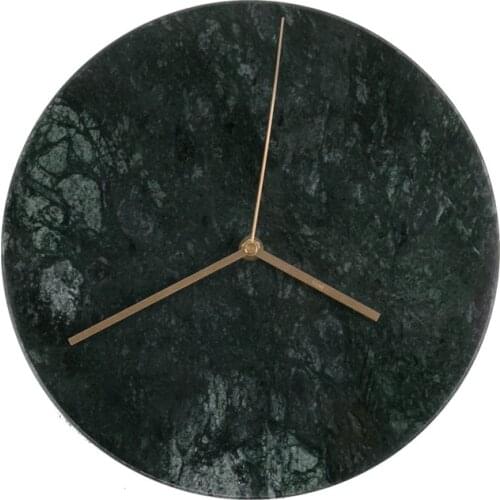 Marble Clock Minimalist Modern Design Wall Clocks Kitchen Art Personality Nordic Wall Watch Home Decoration Accessories