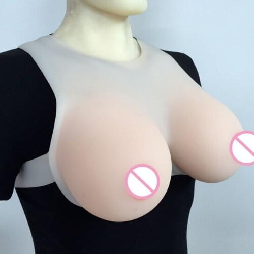 Soft Silicone Breast Forming C to F Cup Real Boobs of Crossdresser Transvestite Drag Queen