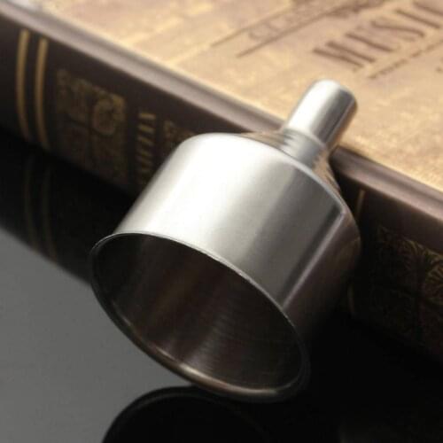 Stainless Steel Mouth Funnel for Hip Flasks Wine Pot Flagon Kitchen Tool