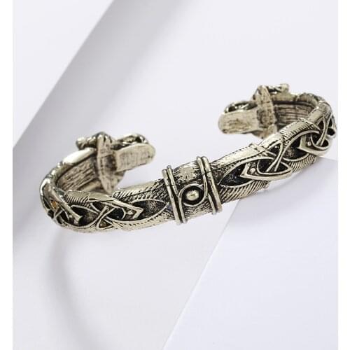 New The Great Fenrir Handcrafted Bracelet Viking Bracelet Fashion Jewelry for Men Women SCI88