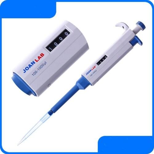 Single channel manual continuous adjustable range pipette discharge gun pipette digital micro pipette StepMate
