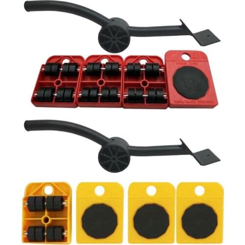 Heavy Furniture Lifter Mover Transport Lift Move Slides Trolley Pry Stick