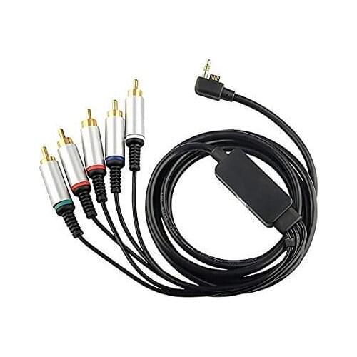 Ruitroliker AV HD Component Audio Video Cable HDTV Composite Cable Adapter for PSP2000 3000