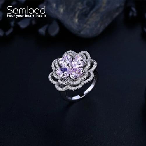 Женские золотые кольца Samload China At AliExpress