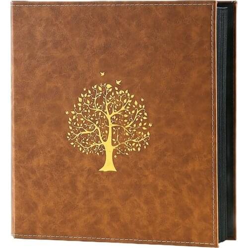 6-Inch Large Capacity Family Insert Album Photo 4X6 Luxury Leather Photo Album 1000 Photos Creative Family Wedding Albums Gifts