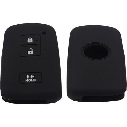 Xinyuexin remote silicone key holder cover case for toyota camry rav4 Land Cruiser 2016 2017 2018 2019 car key case protection