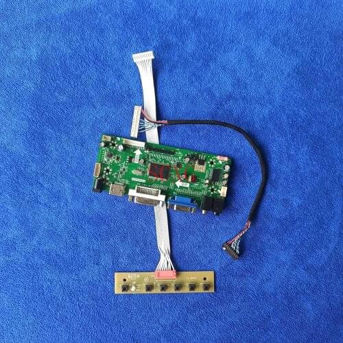 LED/LCD Display For HSD121PHW1-A01/A03/B00 MNT68676 drive controller board LVDS 30 Pin DIY Kit 1024*600 HDMI-compatible DVI VGA