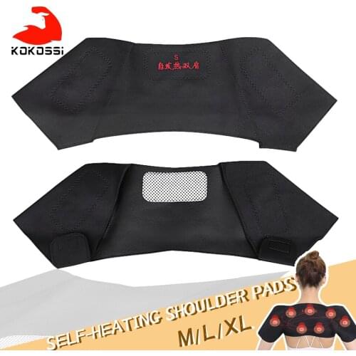KoKossi Tourmaline Self-heating Heat Therapy Pad Shoulder Protector Support Body Muscle Pain Relief Health Care Heating Belt