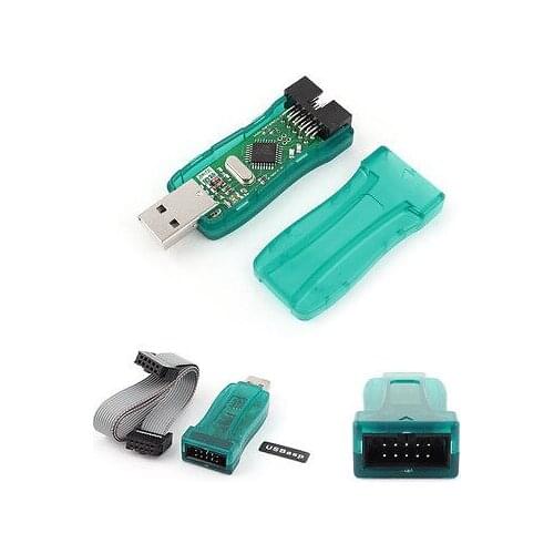 USBASP USBISP AVR Programmer Adapter 10Pin USB for ATMEGA8 ATMEGA128 Arduino