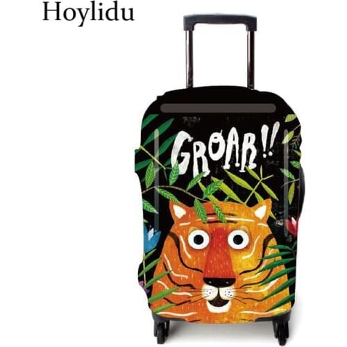 Cartoon Luggage Protective Cover For 23 to 25 inch Trolley suitcase Elastic Dust Bags Case Travel Accessories Supplies Gear Item